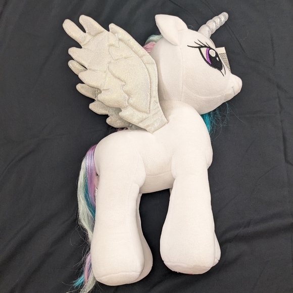 NWT Build A Bear My Little Pony Celestia 16" Stuffed Animal Unicorn Pegasus - Picture 1 of 16